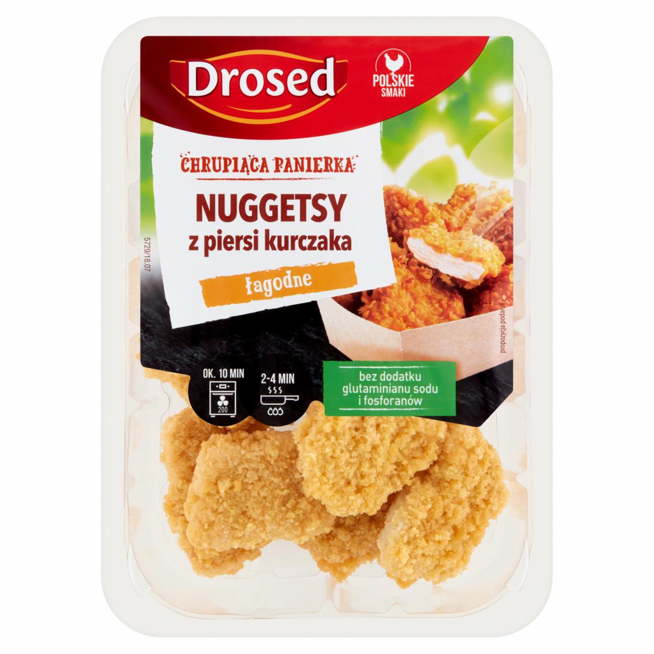 Zdjęcia - Nuggetsy z piersi kurczaka łagodne Drosed