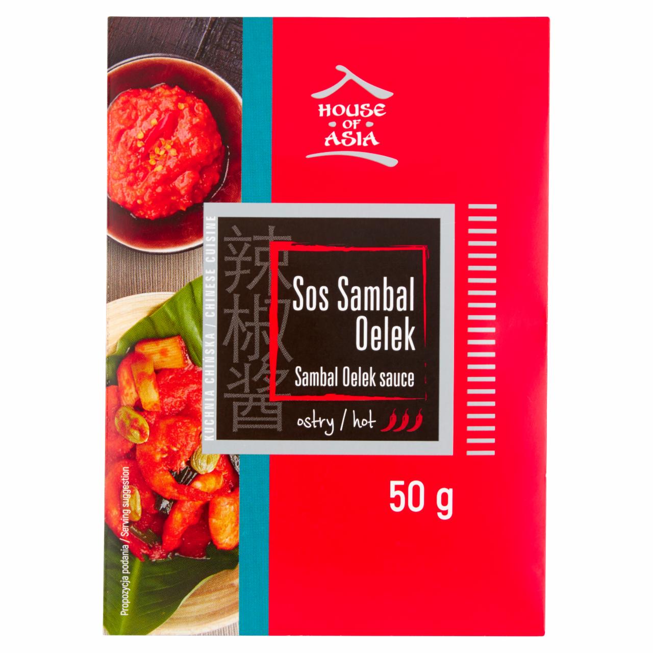 Zdjęcia - House of Asia Sos Sembal Oelek 50 g