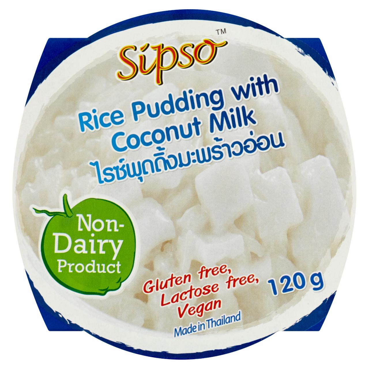 Zdjęcia - Sipso Pudding ryżowy z mleczkiem kokosowym 120 g