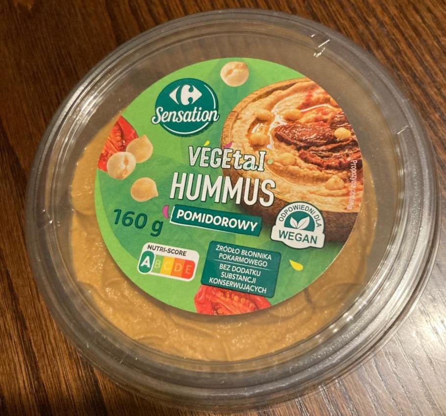 Zdjęcia - Vegetal Hummus pomidorowy Carrefour Sensation