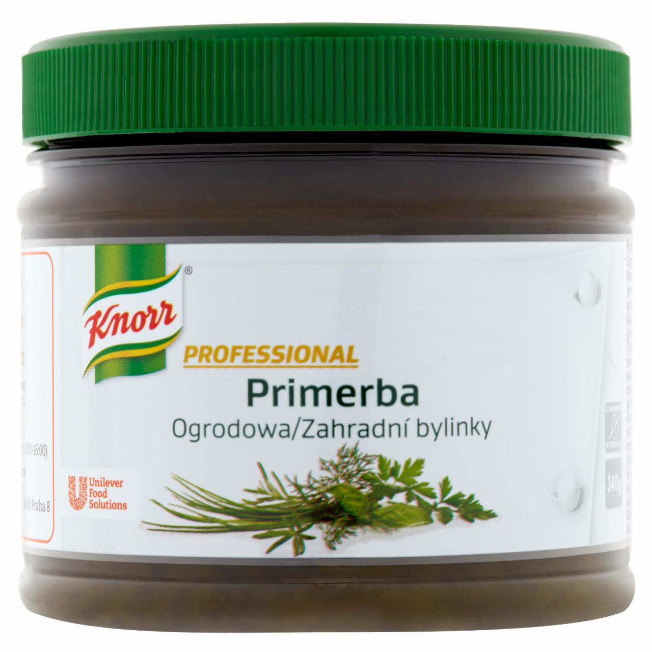 Zdjęcia - Knorr Professional Primerba ogrodowa Pasta ziołowa do przyprawiania potraw 340 g