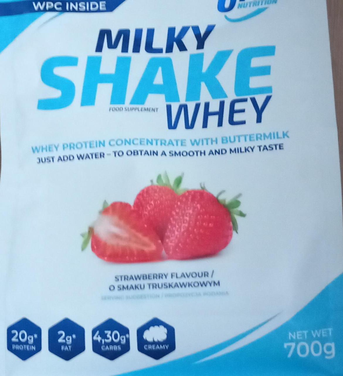 Zdjęcia - Milky shake whey strawberry 6PAK Nutrition