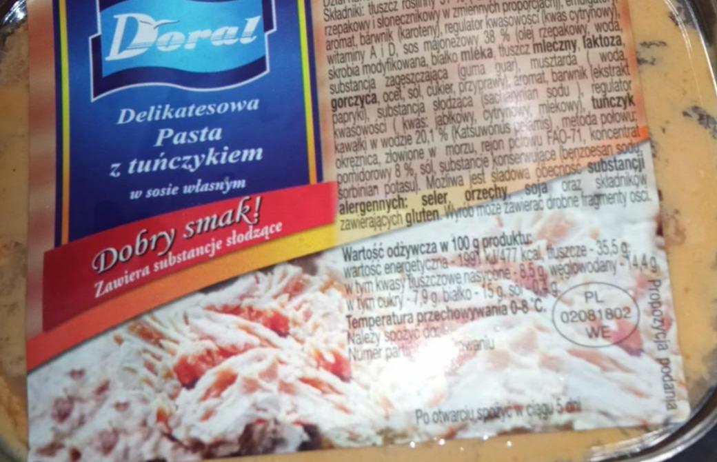 Zdjęcia - Doral Delikatesowa pasta z tuńczykiem w sosie własnym
