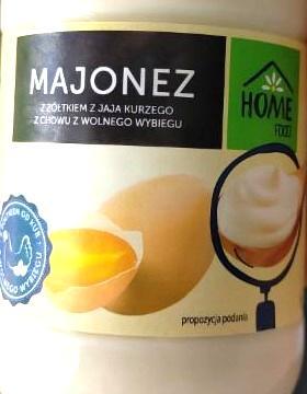 Zdjęcia - majonez z żółtkiem jaja kurzego z chowu z wolnego wybiegu home food