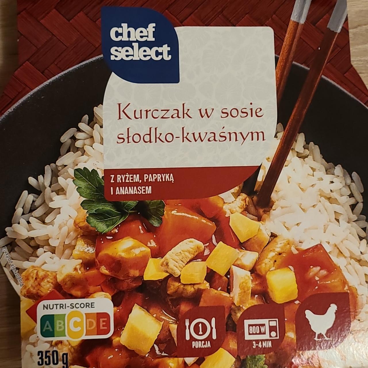 Zdjęcia - Kurczak w sosie słodko kwaśnym chef select