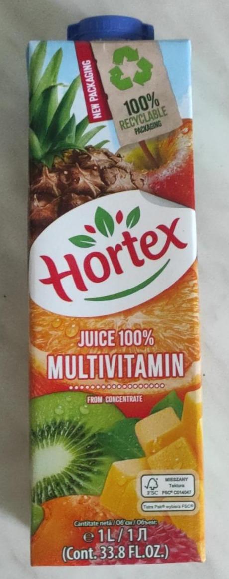 Zdjęcia - Hortex Sok 100 % multiwitamina 300 ml