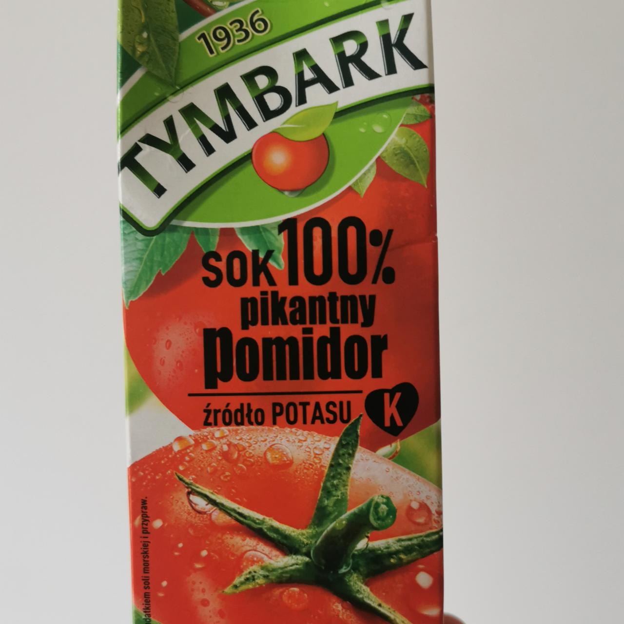 Zdjęcia - Sok 100 % pikantny pomidor Tymbark