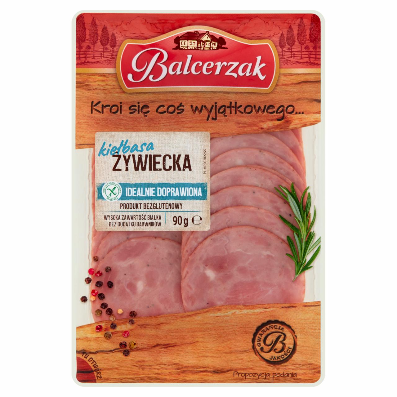 Zdjęcia - Balcerzak Kiełbasa żywiecka 90 g