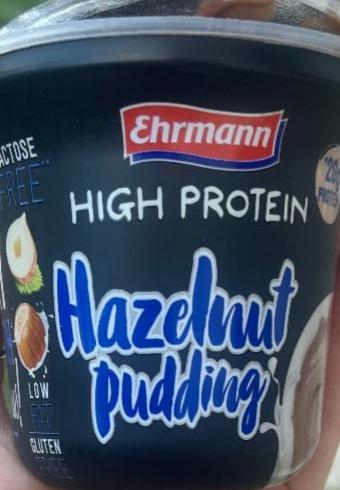 Zdjęcia - high protein hazelnut pudding ehrmann