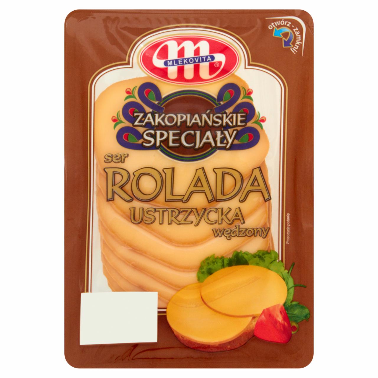 Zdjęcia - Mlekovita Zakopiańskie Specjały Rolada Ustrzycka Ser wędzony 150 g