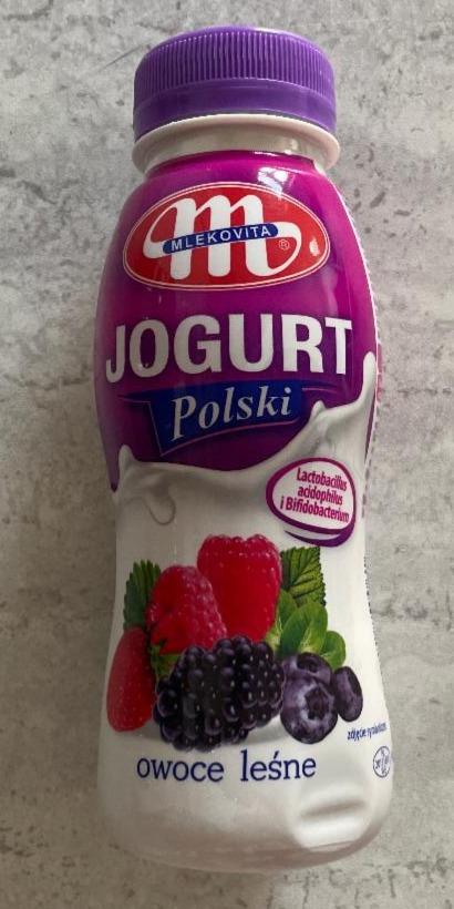 Zdjęcia - Jogurt Polski owoce leśne Mlekovita