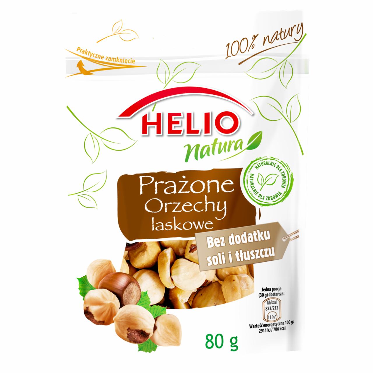 Zdjęcia - Helio Natura Prażone orzechy laskowe 80 g