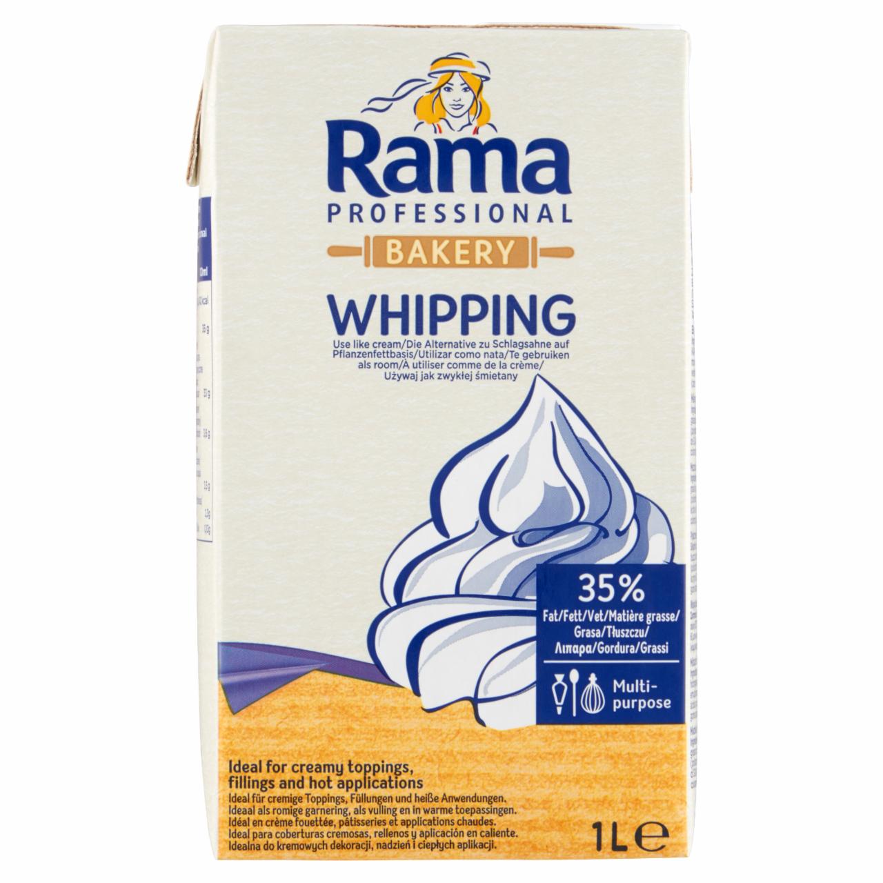 Zdjęcia - Rama Professional Bakery Whipping Połączenie maślanki i tłuszczów roślinnych 35% 1 l