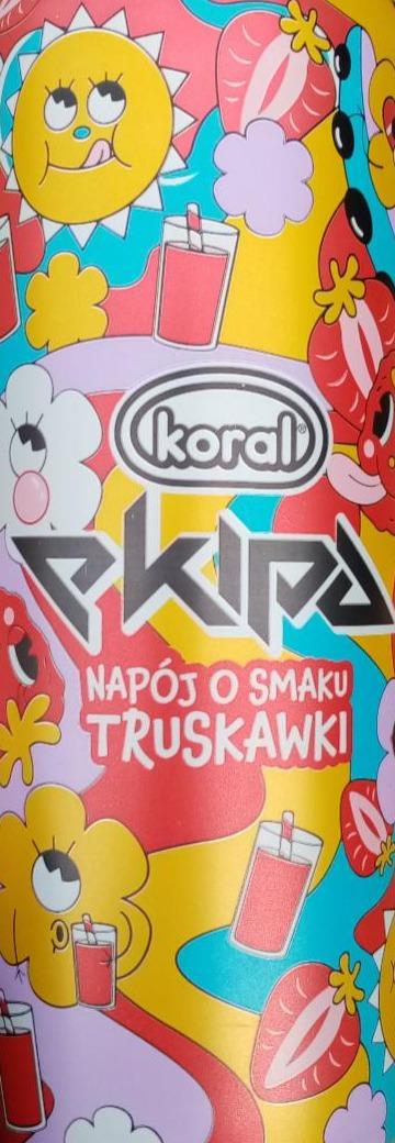 Zdjęcia - Ekipa napój o smaku truskawki Koral