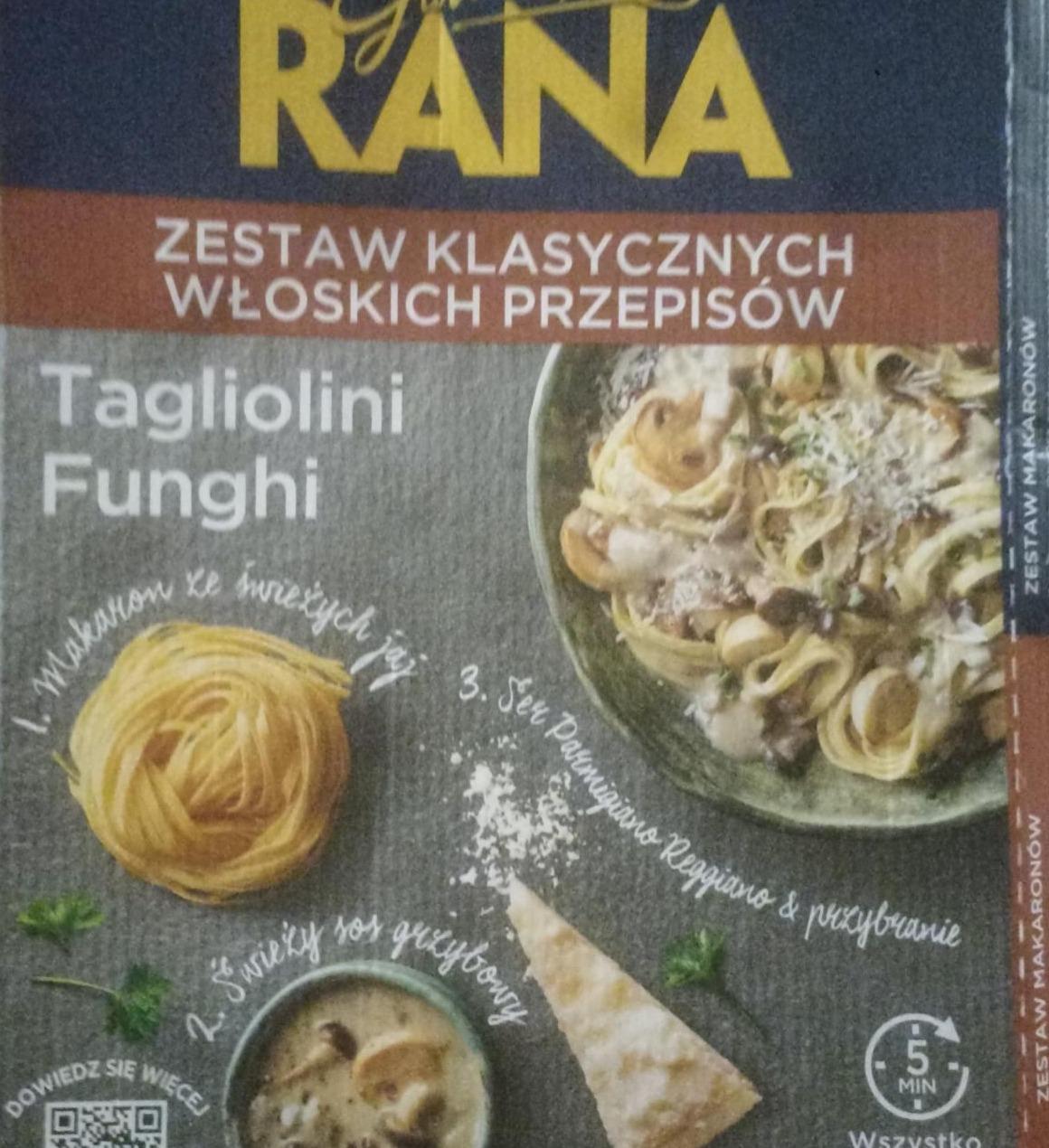 Zdjęcia - Tagliolini Funghi Rana