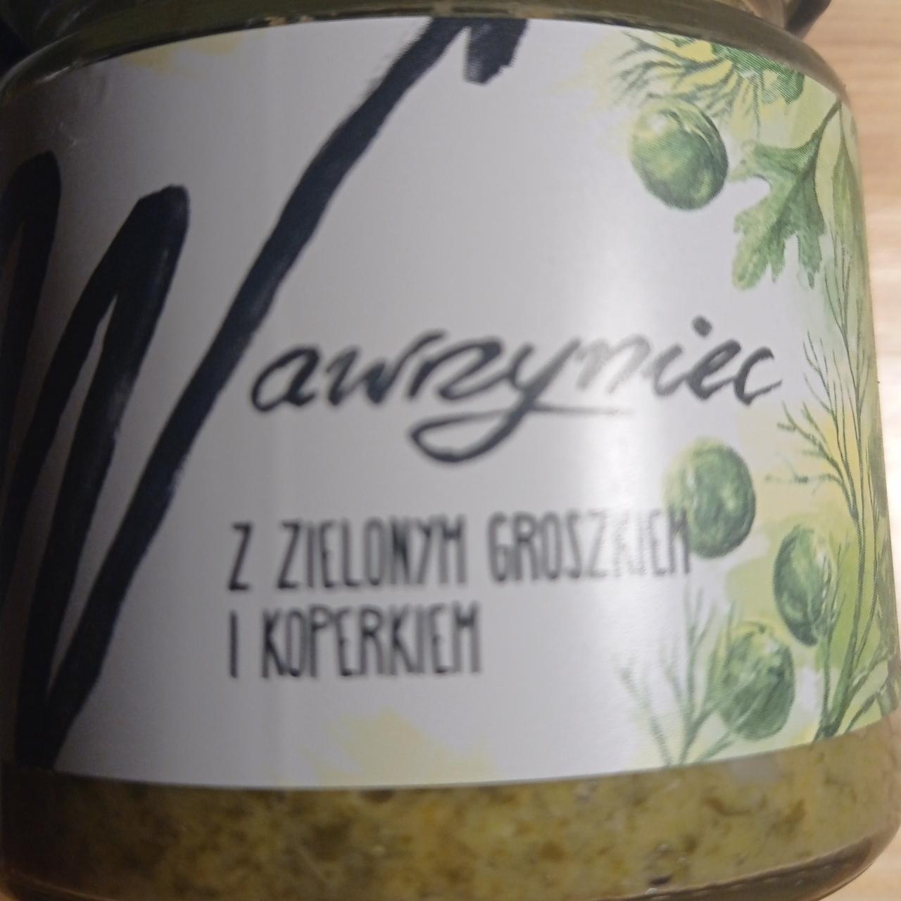 Zdjęcia - Pasta warzywna z zielonym groszkiem i koperkiem Wawrzyniec