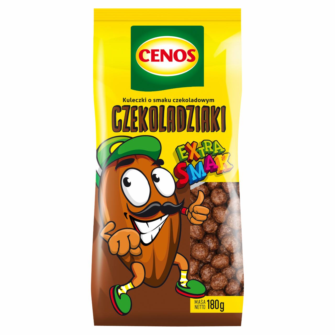 Zdjęcia - Cenos Czekoladziaki Kuleczki o smaku czekoladowym 180 g