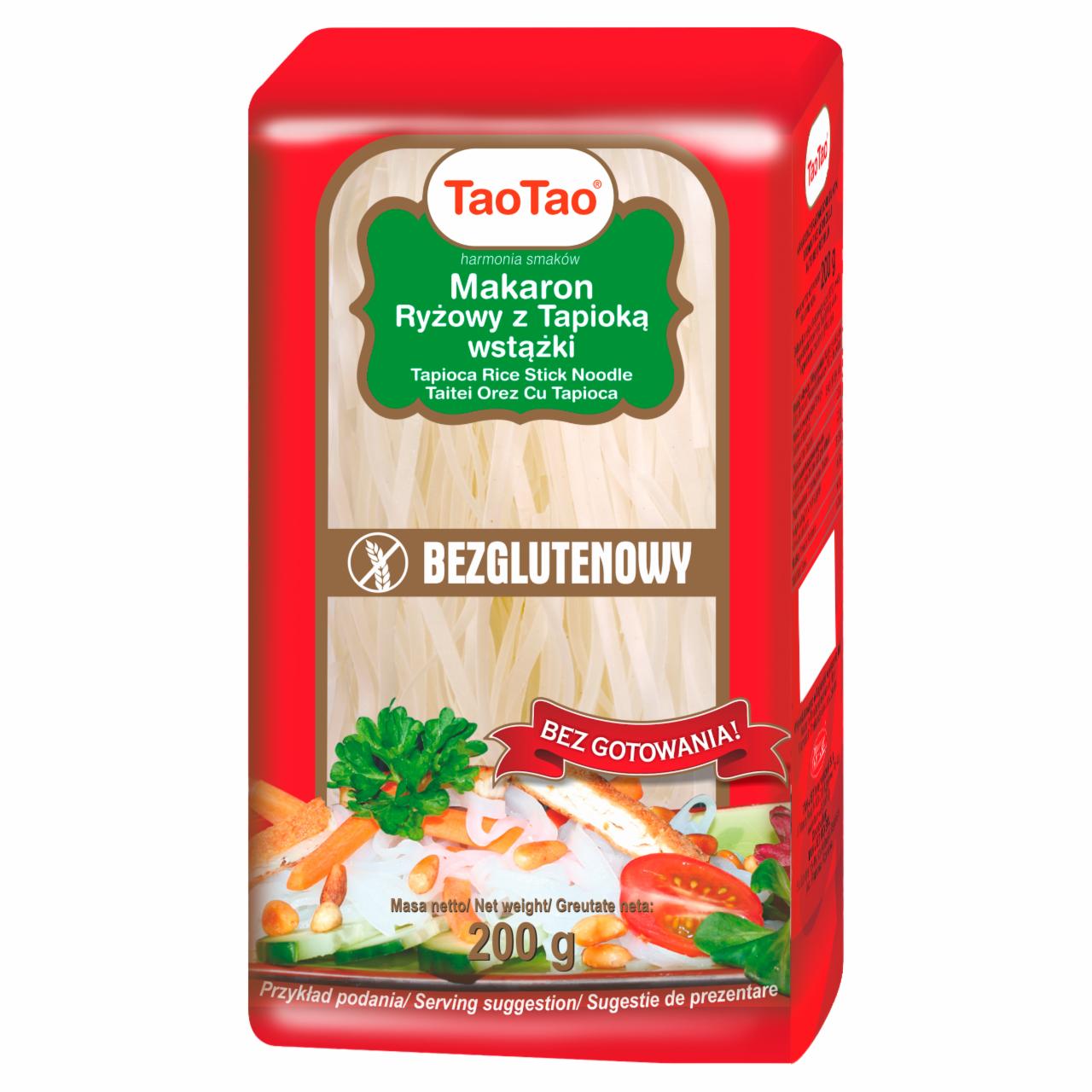 Zdjęcia - Tao Tao Makaron ryżowy z tapioką wstążki 200 g