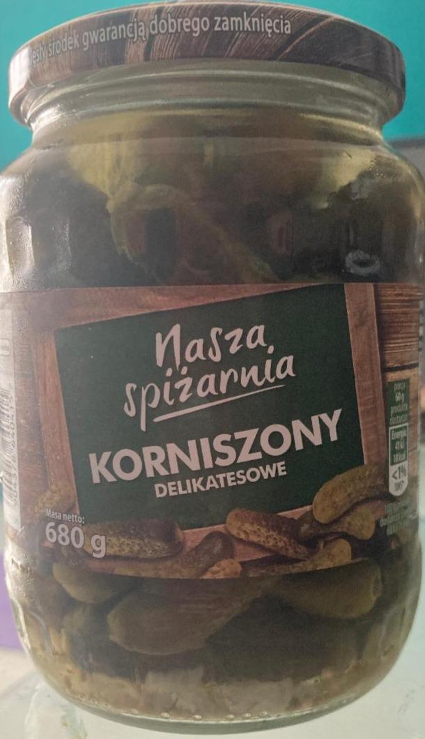 Zdjęcia - Korniszony delikatesowe Nasza Spiżarnia