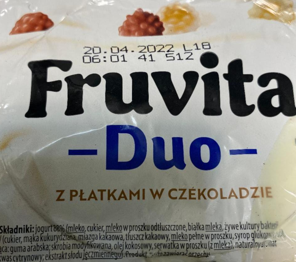 Zdjęcia - Duo z płatkami w czekoladzie FruVita