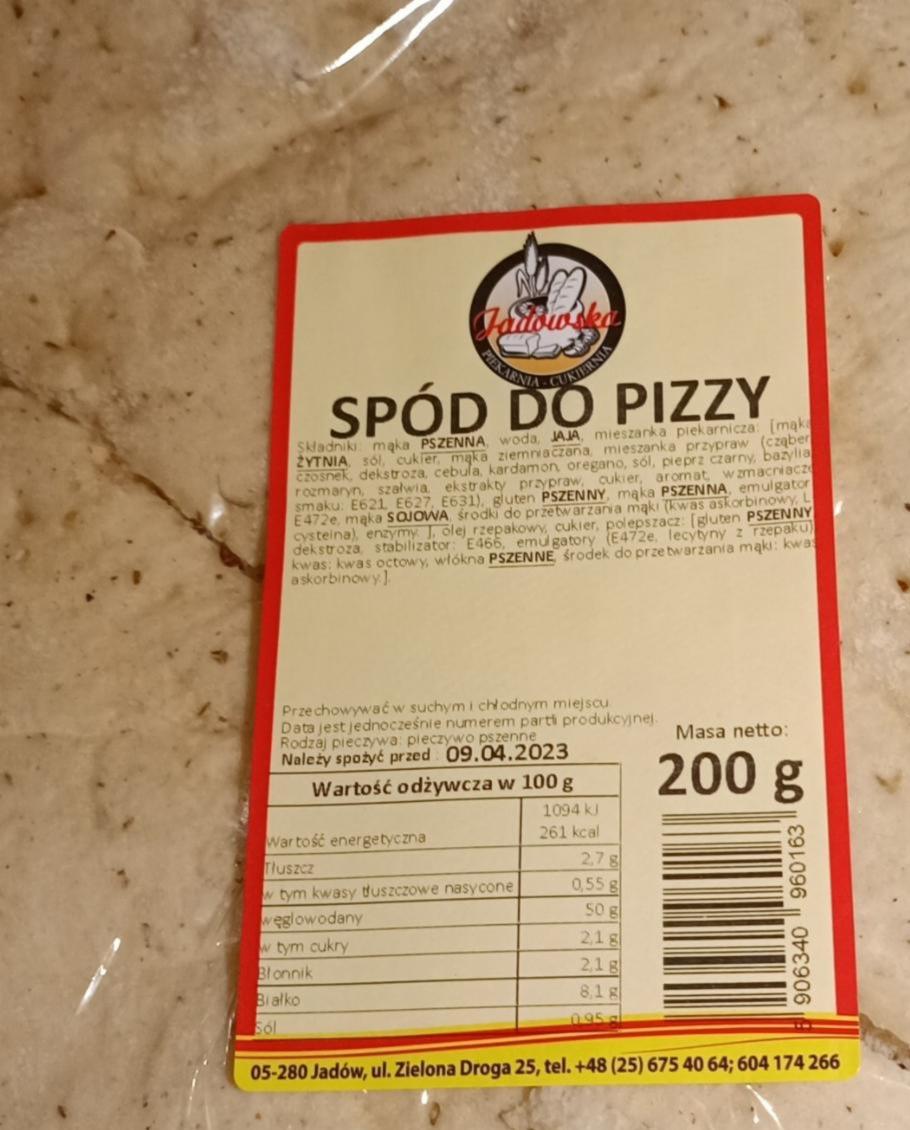 Zdjęcia - Spód do pizzy Piekarnia cukiernia Jadowska