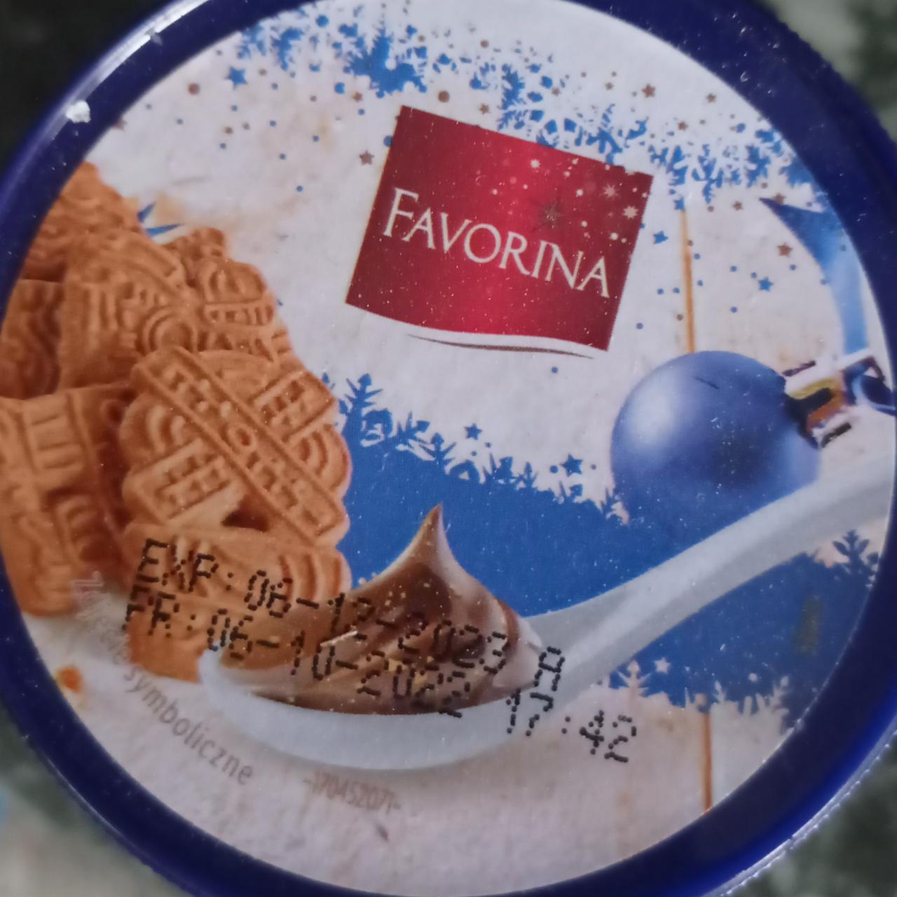 Zdjęcia - Krem o smaku ciasteczek korzennych z cynamonem Favorina