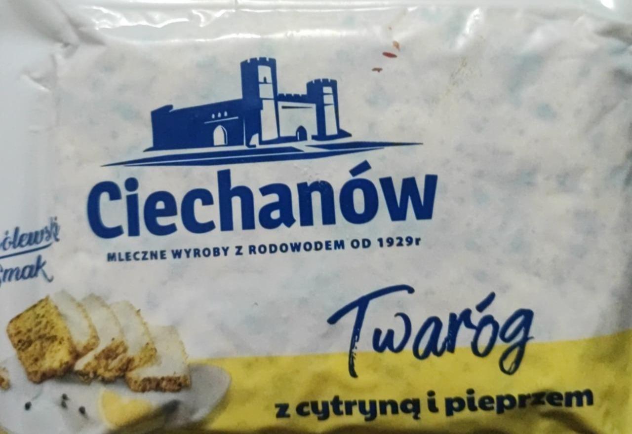 Zdjęcia - Twaróg z cytryną i pieprzem Ciechanów