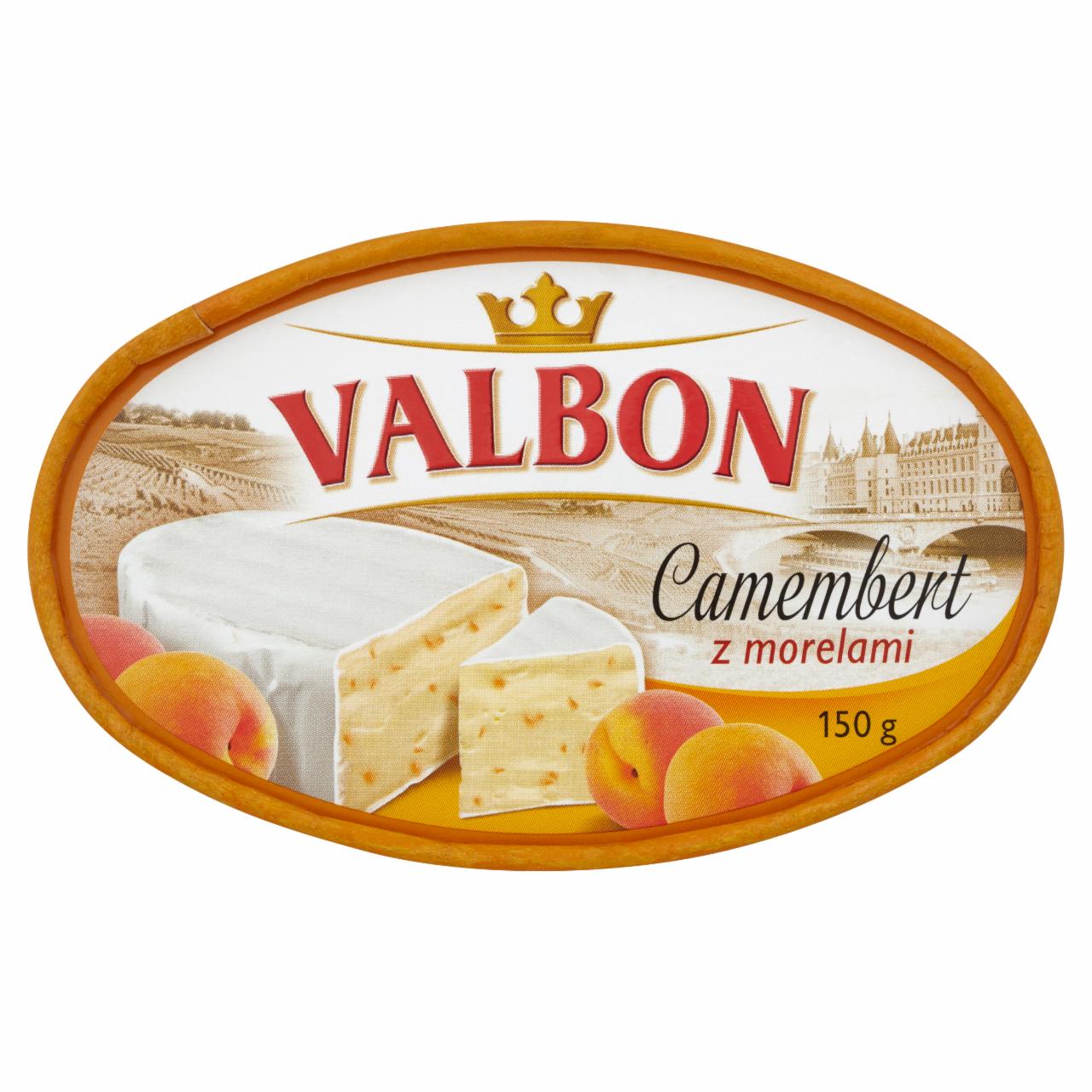 Zdjęcia - Valbon Camembert z morelami 150 g
