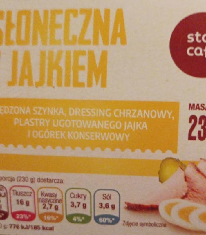 Zdjęcia - Słoneczna z jajkiem Stop Cafe