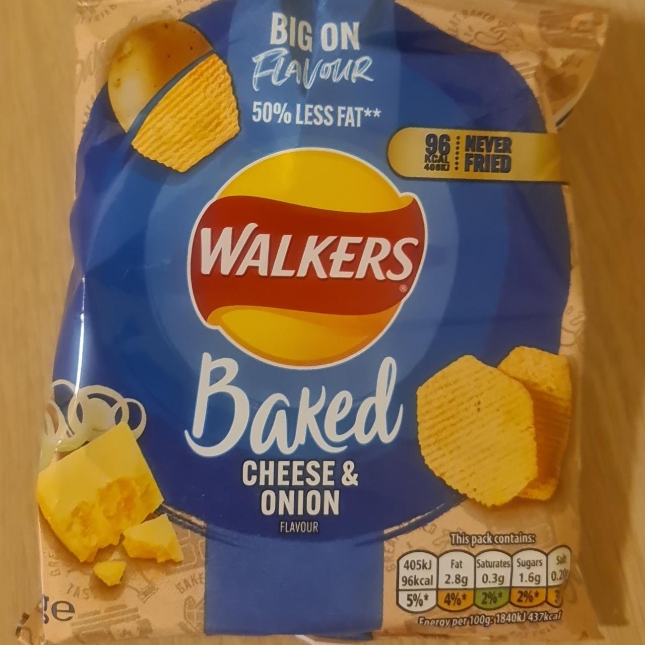 Zdjęcia - Baked cheese & onion Walkers