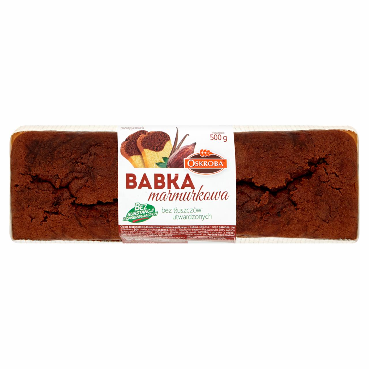 Zdjęcia - Oskroba Babka marmurkowa 500 g