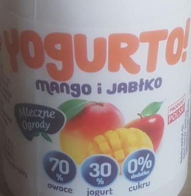 Zdjęcia - yogurto mango i jabłko mleczne ogrody