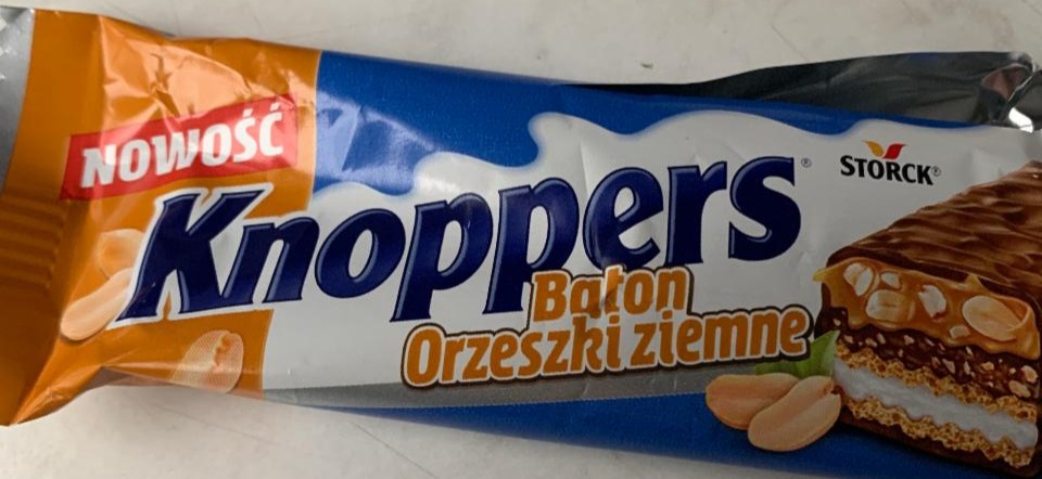 Zdjęcia - Knoppers Baton Orzeszki ziemne Strock