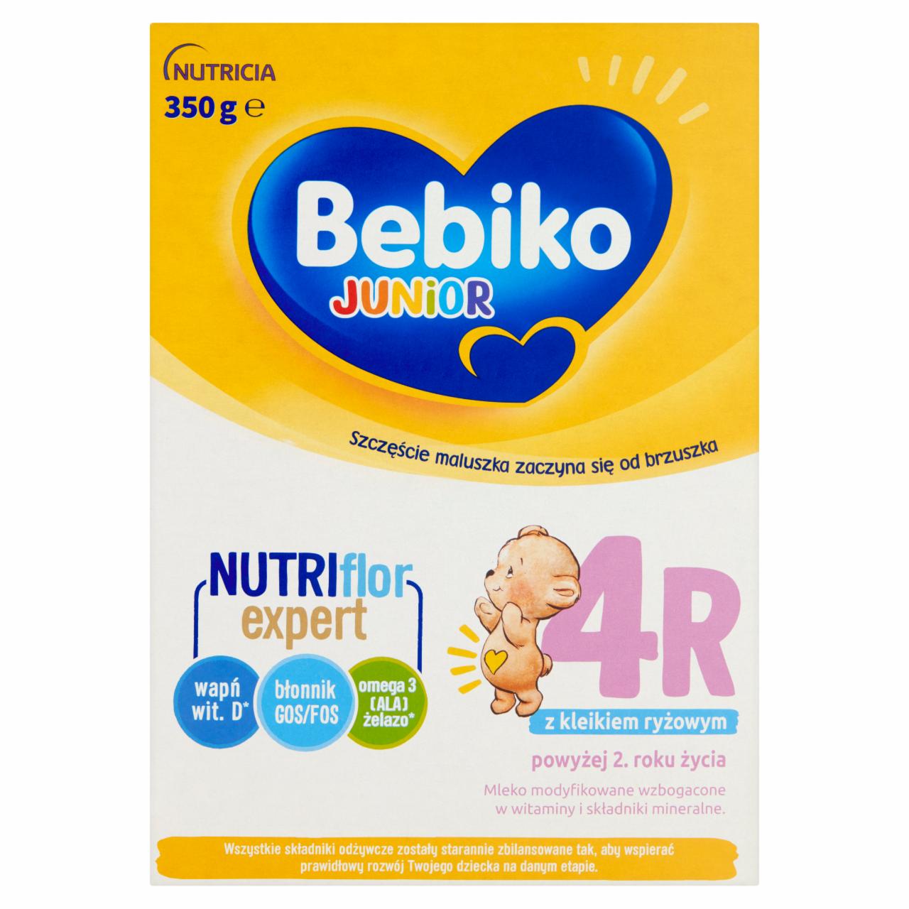 Zdjęcia - Bebiko Junior 4R Mleko modyfikowane dla dzieci powyżej 2. roku życia 350 g
