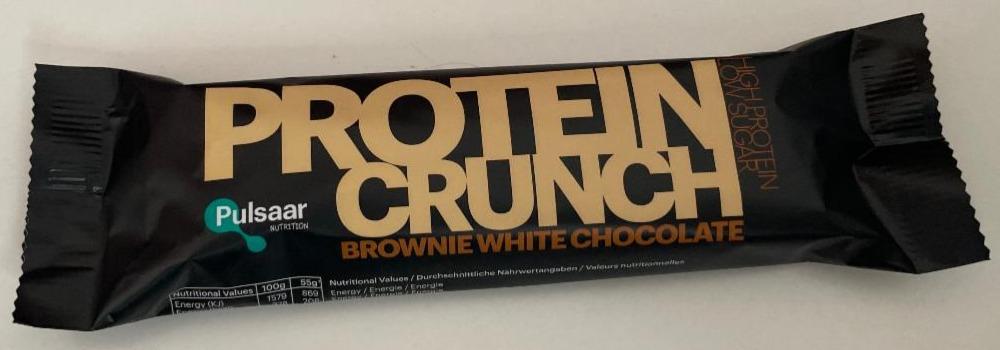 Zdjęcia - Protein crunch brownie white chocolate