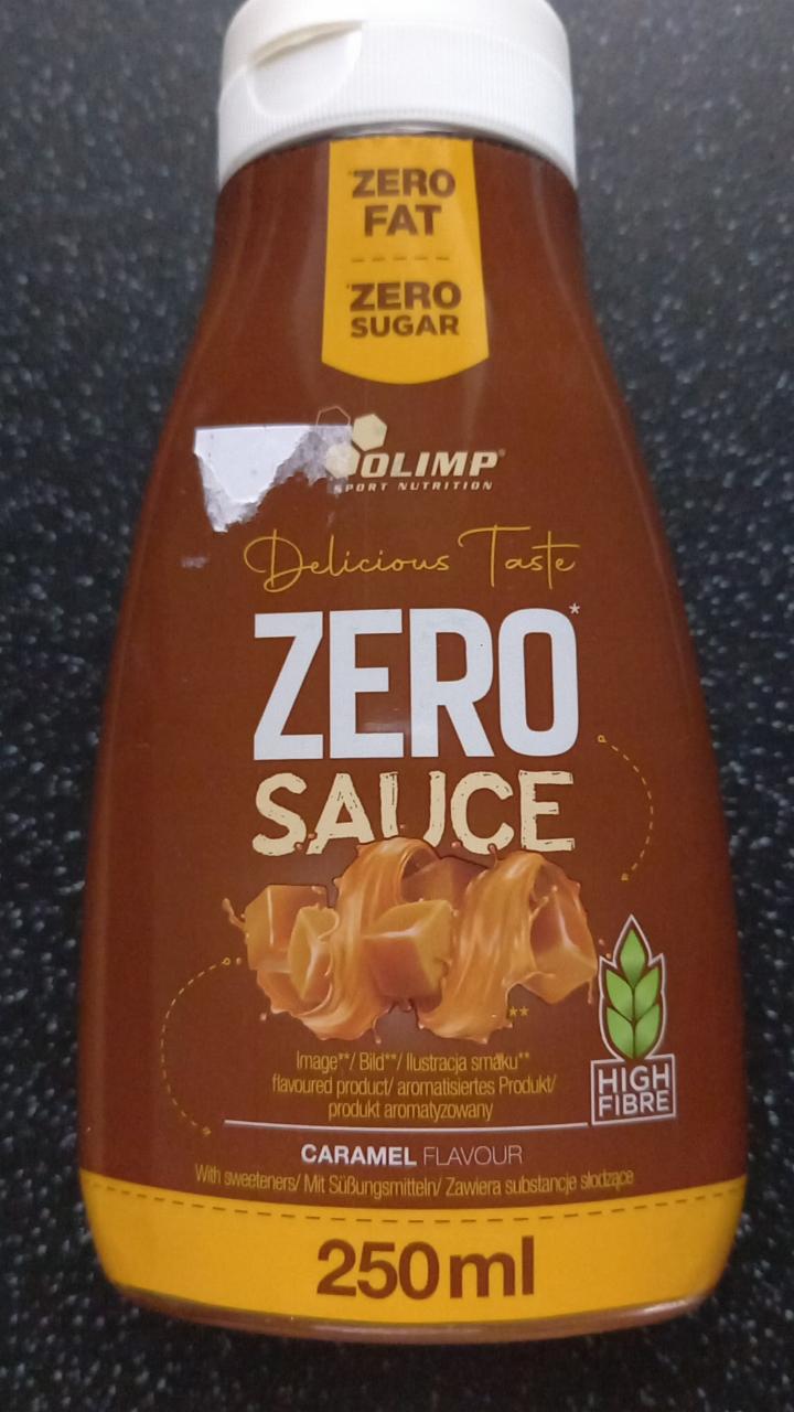 Zdjęcia - zero sauce caramel flavour olimp