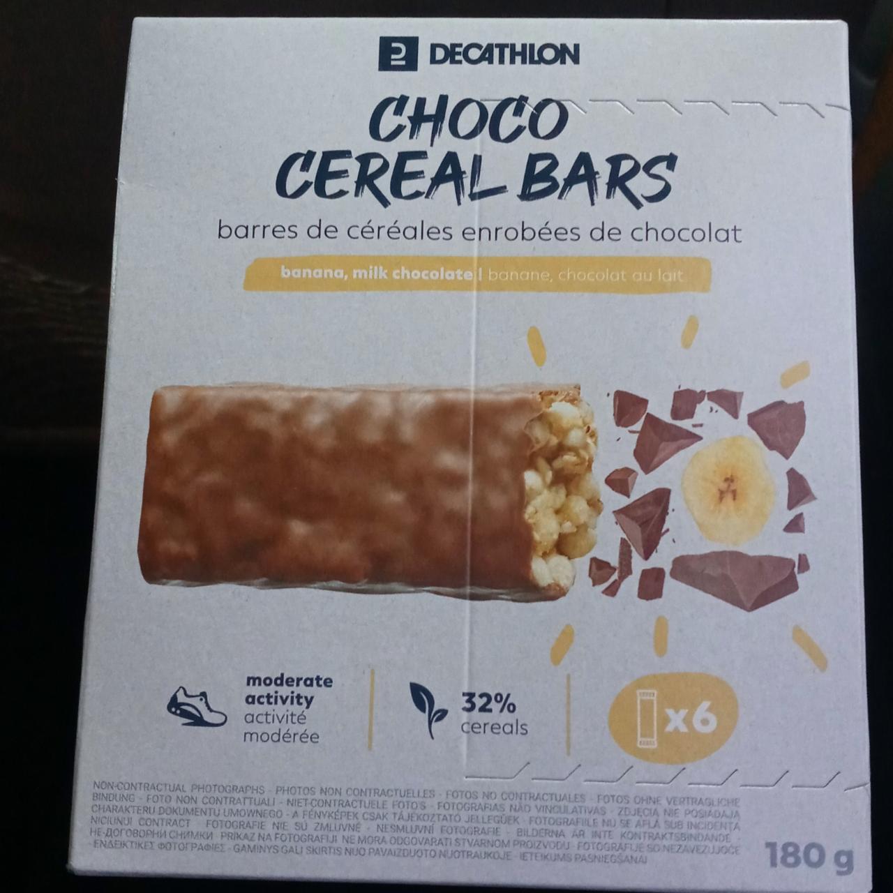 Zdjęcia - Choco cereal bars banana milk chocolate Decathlon