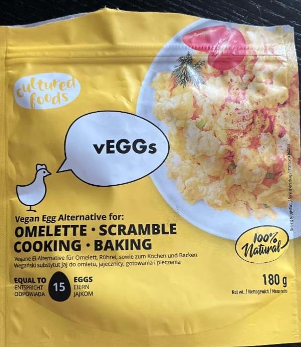 Zdjęcia - vEGGs Vegan Egg Alternative for Omelette Scramble Cooking Baking Cultured foods