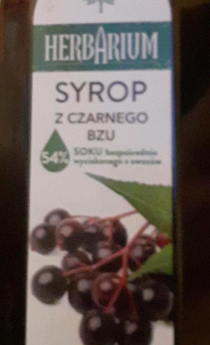 Zdjęcia - syrop z czarnego bzu herbarium