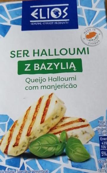 Zdjęcia - Ser Halloumi z bazylią Elios