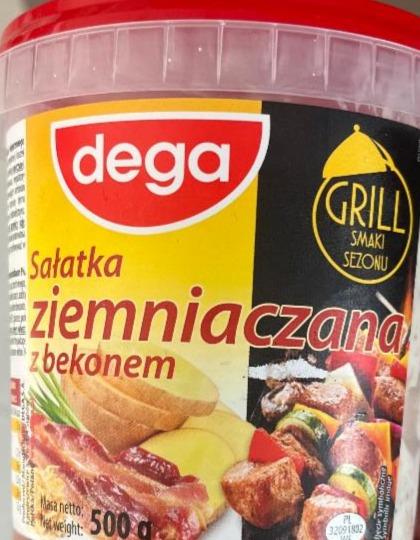 Zdjęcia - Sałatka ziemniaczana z bekonem DEGA 500g