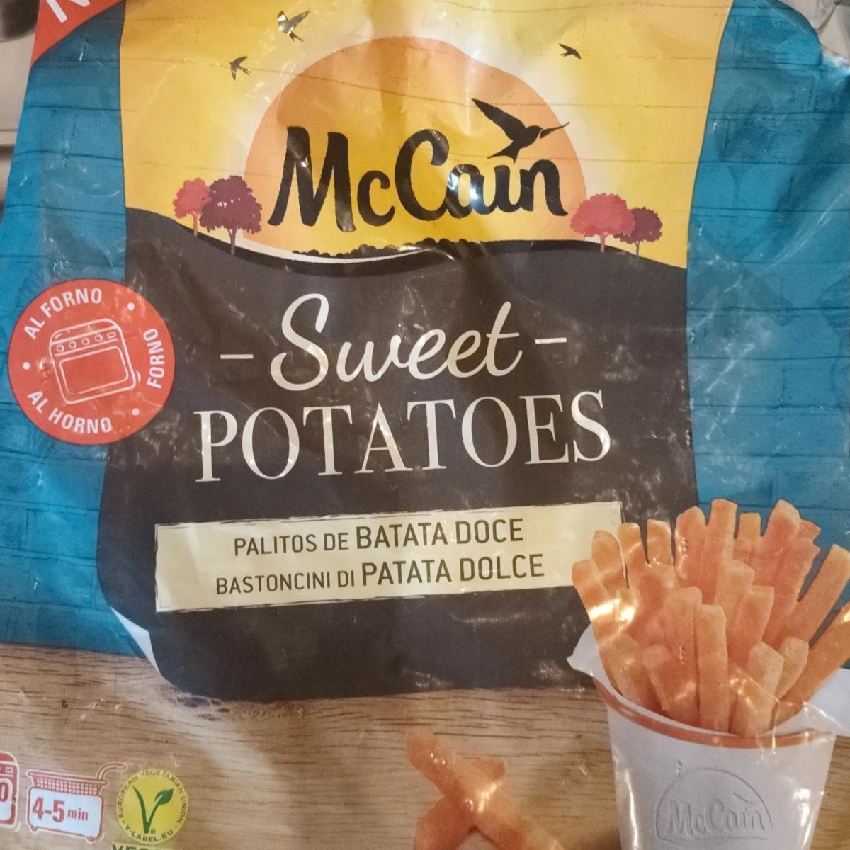 Zdjęcia - McCain Sweet Potatoes Chrupiące frytki ze słodkich ziemniaków 500 g