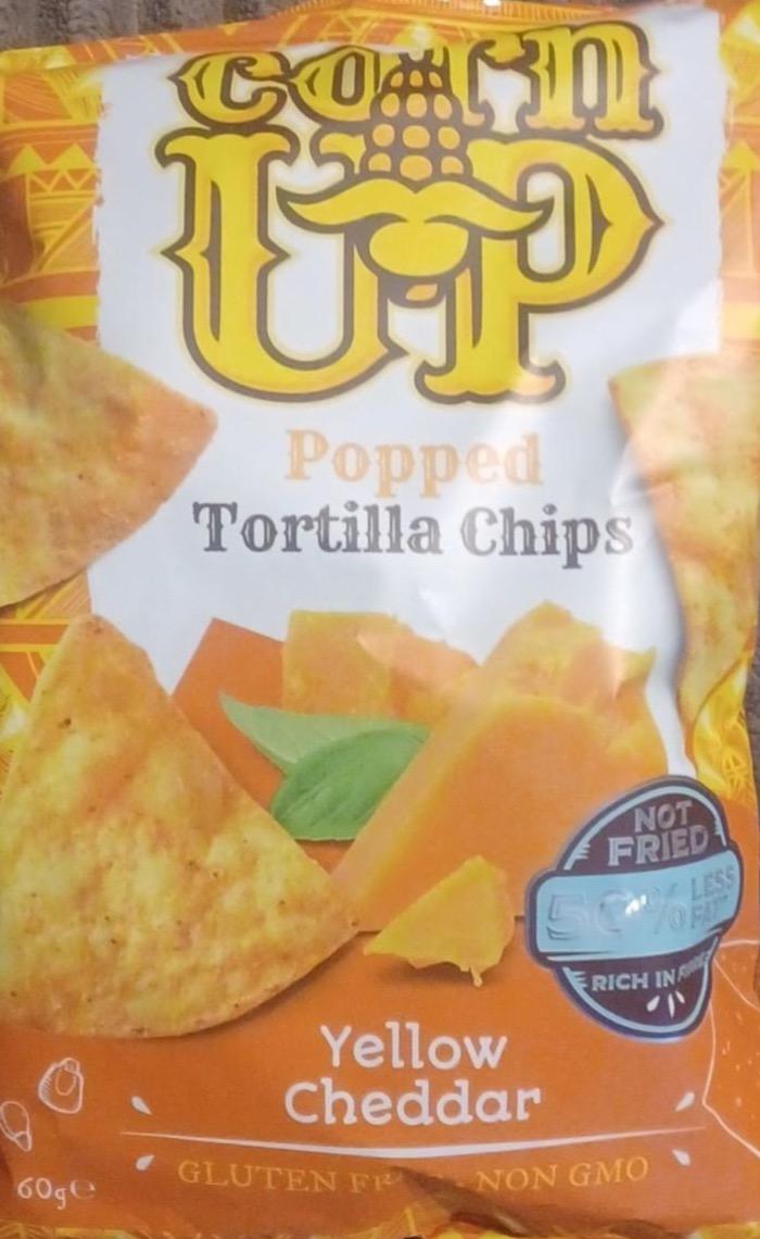 Zdjęcia - Popped Tortilla Chips Yellow Cheddar Corn Up