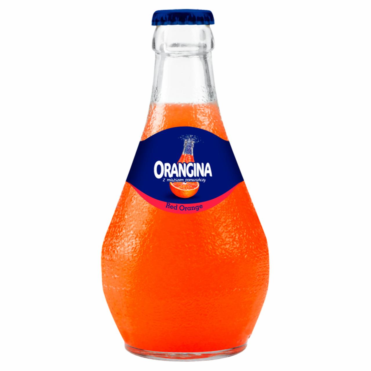Zdjęcia - Orangina Red Orange Napój gazowany o smaku czerwonej pomarańczy 0,25 l