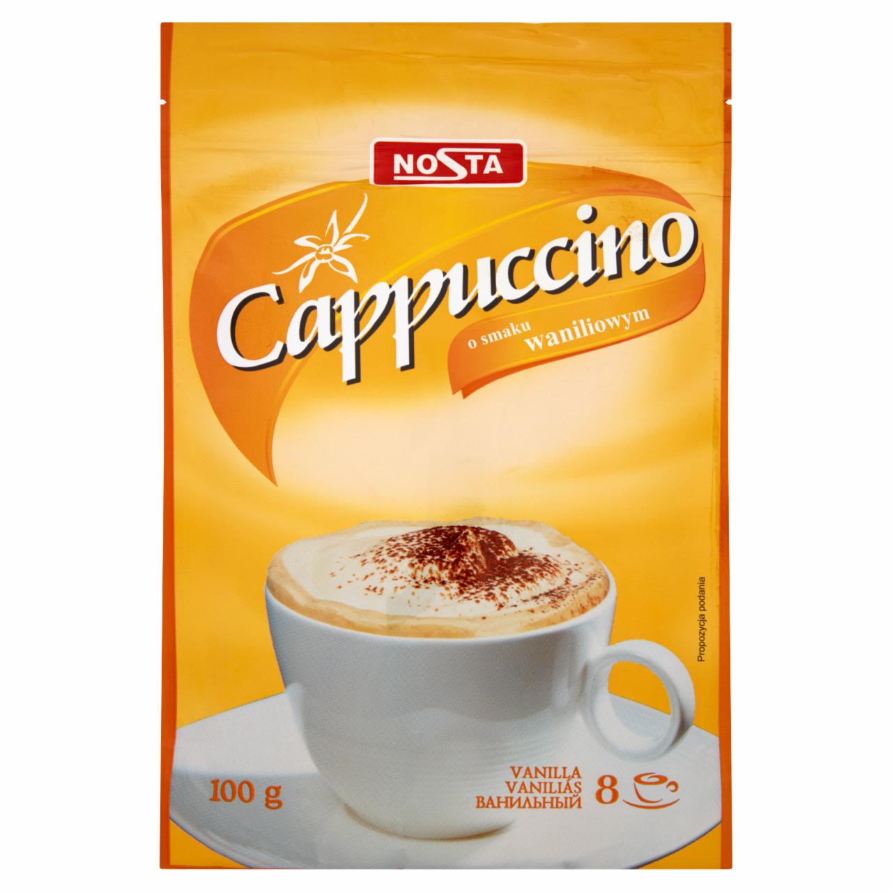 Zdjęcia - Nosta Cappuccino o smaku waniliowym 100 g