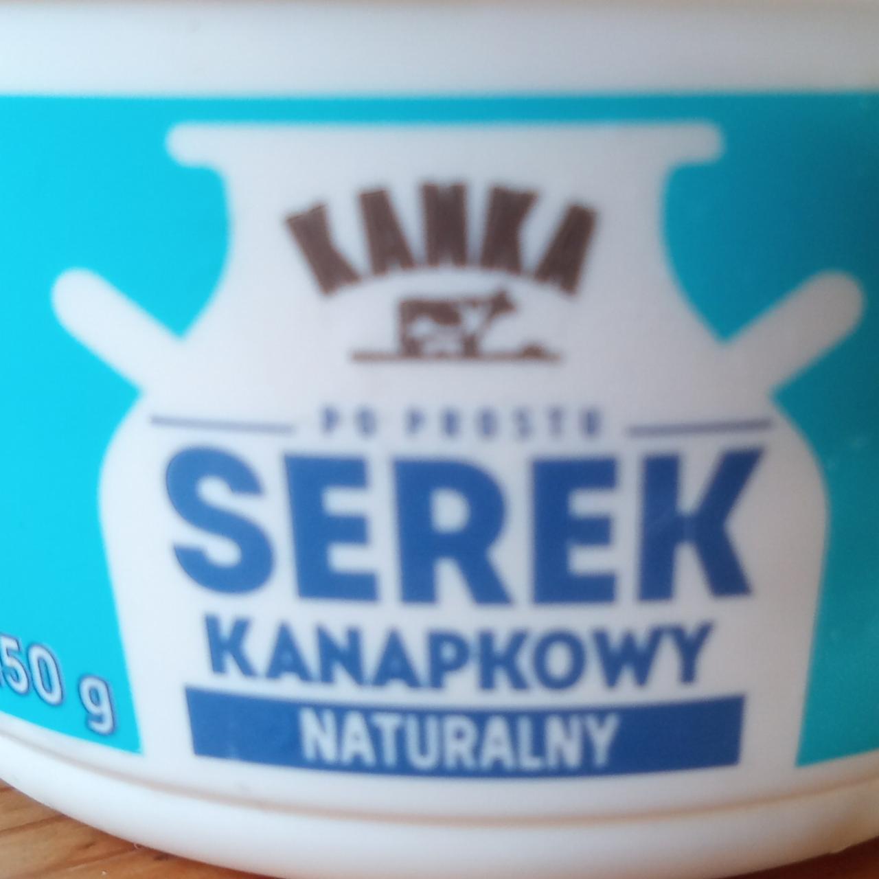 Zdjęcia - serek naturalny kanapkowy Kanka