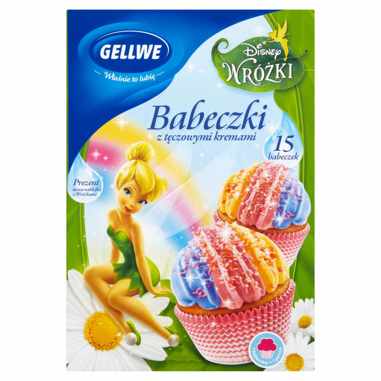 Zdjęcia - Gellwe Disney Wróżki Babeczki z tęczowymi kremami 281 g