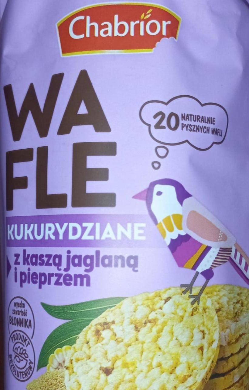 Zdjęcia - Wafle kukurydziane z kaszą jaglaną i pieprzem Chabrior