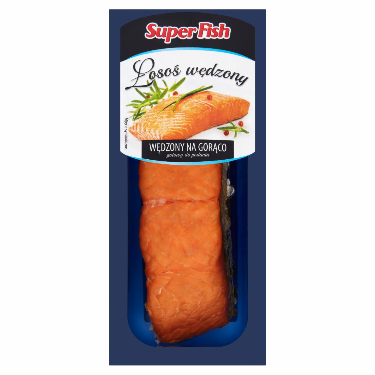 Zdjęcia - SuperFish Łosoś wędzony na gorąco 125 g