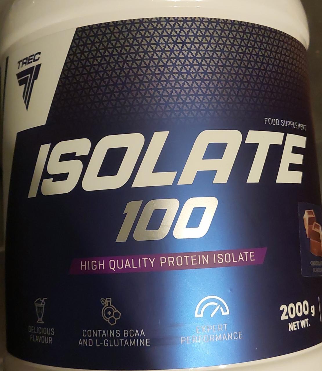 Zdjęcia - Isolate 100 chocolate flavour Trec